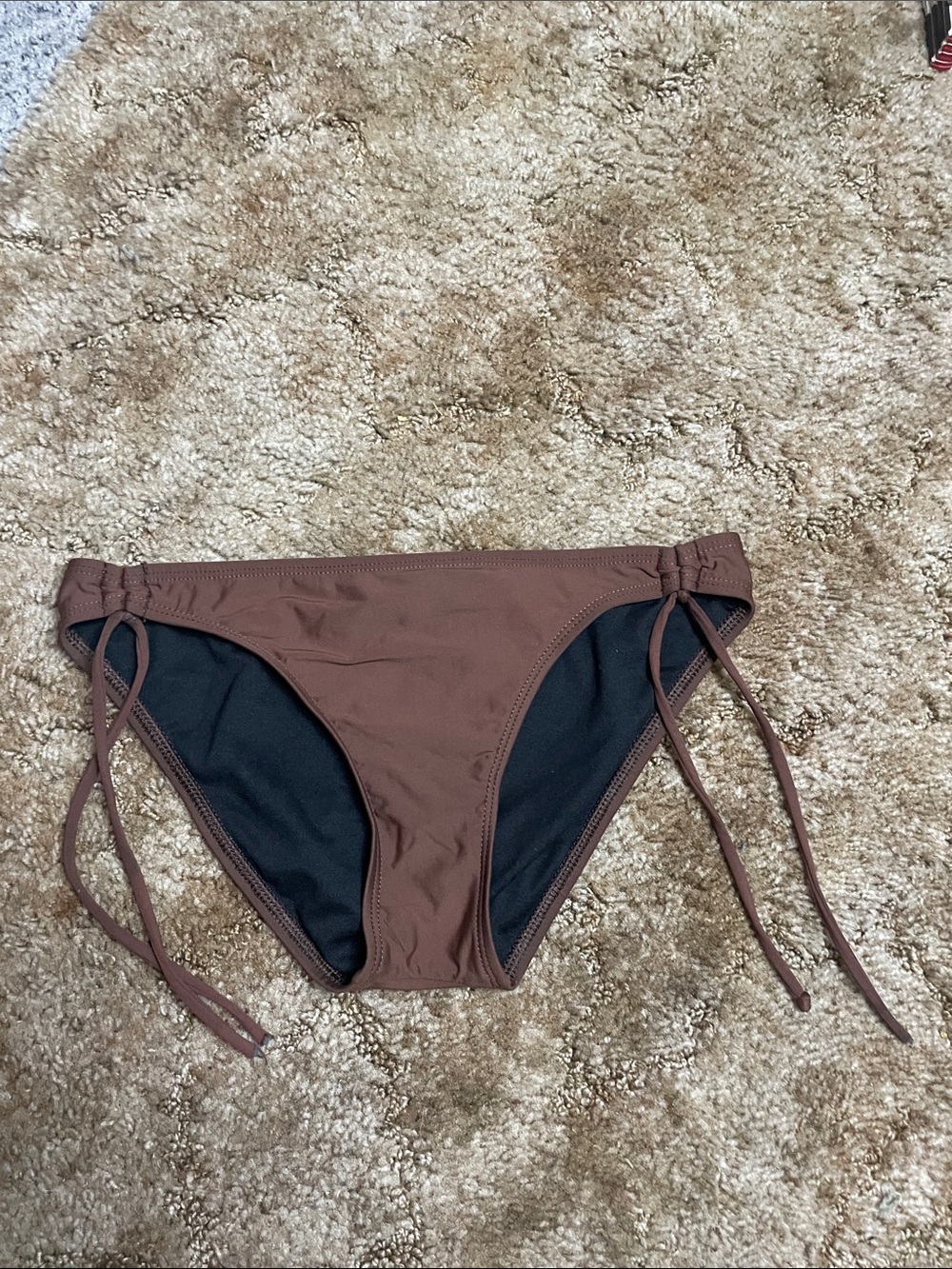 Gianni Bini Brown Bikini Bottom Size Small